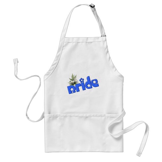 Tablier Cuisine Mariage mariée Barbeque Apron (Devant)