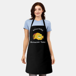 Tablier Cuisine mexicaine accueil tacos Personnalisé