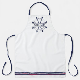 Tablier Cuisine nautique personnalisée
