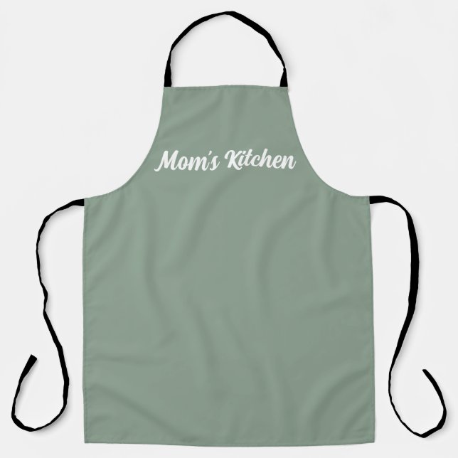 Tablier Cuisine Personnalisée de Maman (Recto)