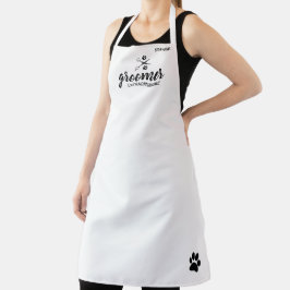 Tablier Cuisine personnalisée Groomer pour animaux Extraor