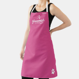 Tablier Cuisine personnalisée Groomer pour animaux Extraor