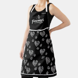 Tablier Cuisine personnalisée Groomer pour animaux Extraor