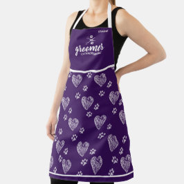 Tablier Cuisine personnalisée Groomer pour animaux Extraor