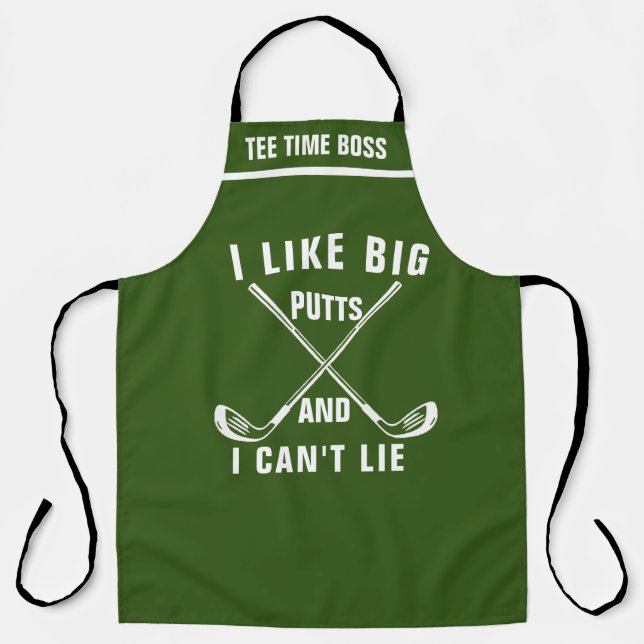 Tablier Cuisine Putt Putt Porter Pour Les Golfeurs, Amusan (Recto)