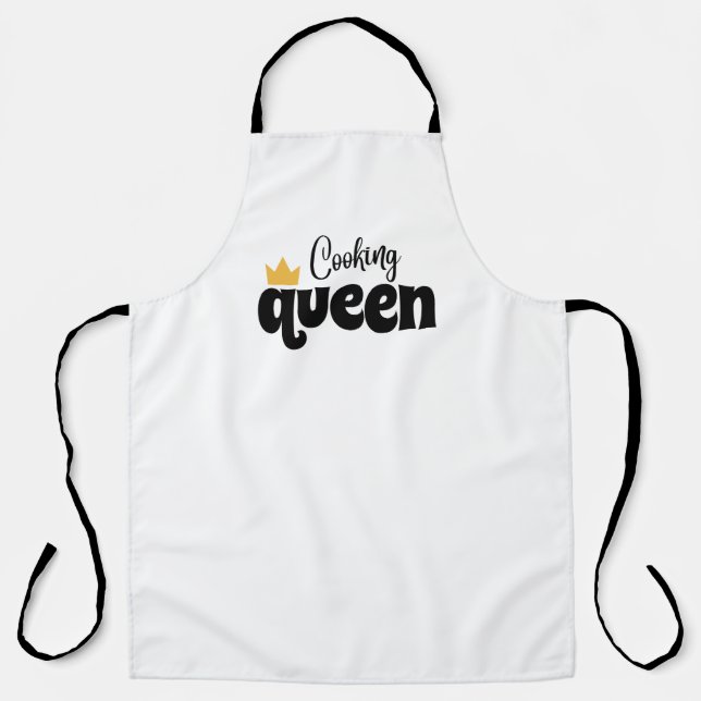 TABLIER CUISINE QUEEN APRON (Recto)