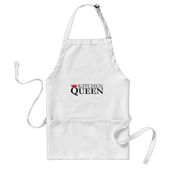 Tablier Cuisine Reine et Couronne (Devant)