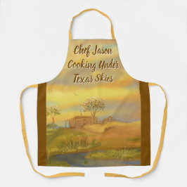Tablier Cuisine sous Texas Skies Apron