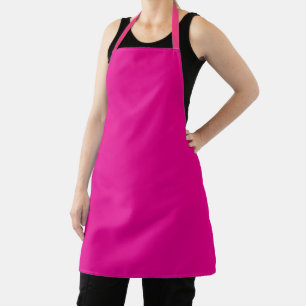 Tablier Cuisinier de cuisine rose chaud traiteur
