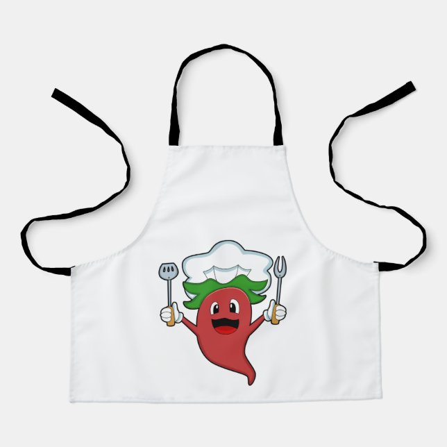Tablier Cuisinier de poivre Vegan (Recto)