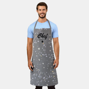 Tablier Cuisinier Sur Mesure Baker Star Modern Grezo Terra
