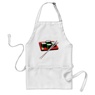 Tablier Cuisinier Sushi Apron 1 - Ajouter votre texte