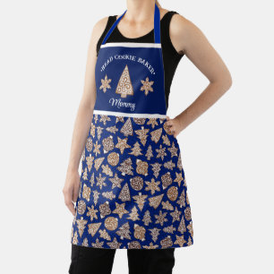Tablier Cuisinière de Noël personnalisée Cookie Baker pers