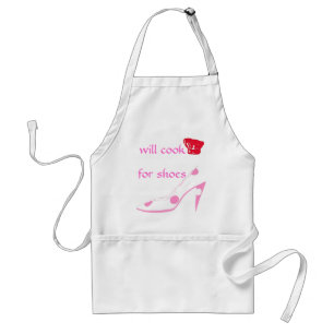 Tablier Cuisiniers corrompus d'amant de chaussure de talon