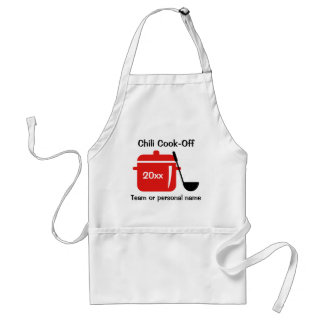 Tablier Cuisson au chili personnalisée