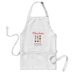 Tablier cupcake spécifique au client