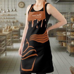 Tablier Cupcake Super Stripes Drivers Black Brown