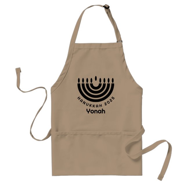 Tablier Custom Hanukkah 2025 Matching Family Attire (Devant)