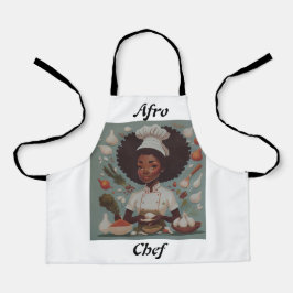 Tablier Cute Afro Chef Apron