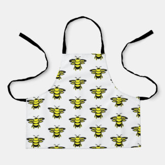 TABLIER CUTE BEE PATTERN 