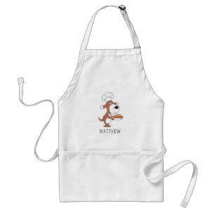 Tablier Cute Cartoon Drôle Chef Cuisine Chien Chien Chien