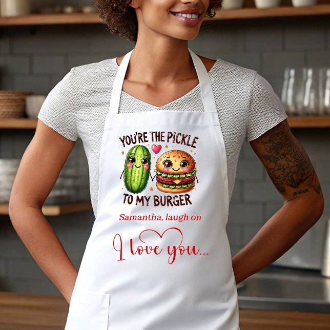 Tablier Cute Cartoon Food Custom Sweet Valentine Apron (Cute Cartoon Food Custom Sweet Valentine Apron)