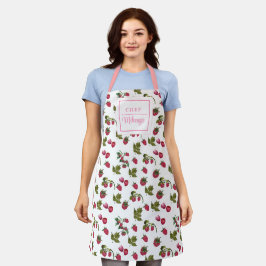 Tablier Cute Cute Cute Raspberry Chef femme
