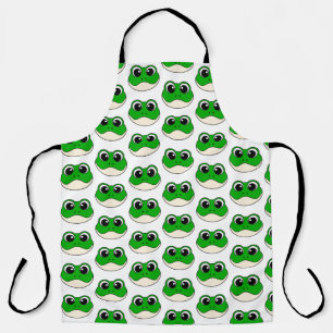 Tablier Cute grenouille souriante
