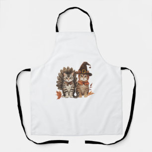 Tablier Cute Halloween Chats Kawaii Turquie Witchy Thanksg