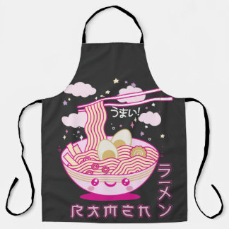 Tablier Cute Kawaii Ramen Anime nouilles Ramen Filles, Ado