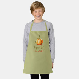 Tablier Cute Kids nom chef