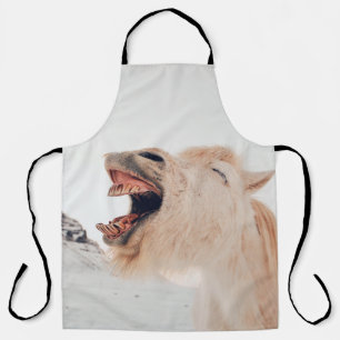 TABLIER CUTE LAMA ALPACA RIRE