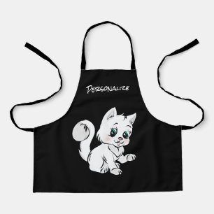 Tablier Cute Little Kitten Amoureux des chats Enfants Pers
