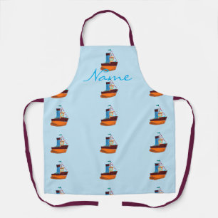 Tablier Cute Minuscule remorqueur Thunder-Cove