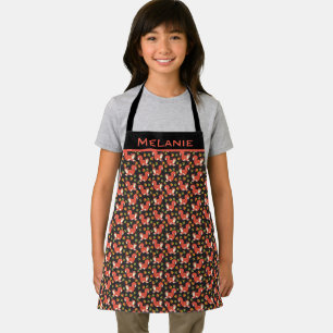 Tablier Cute Motif écureuil et feuille d'automne Personnal