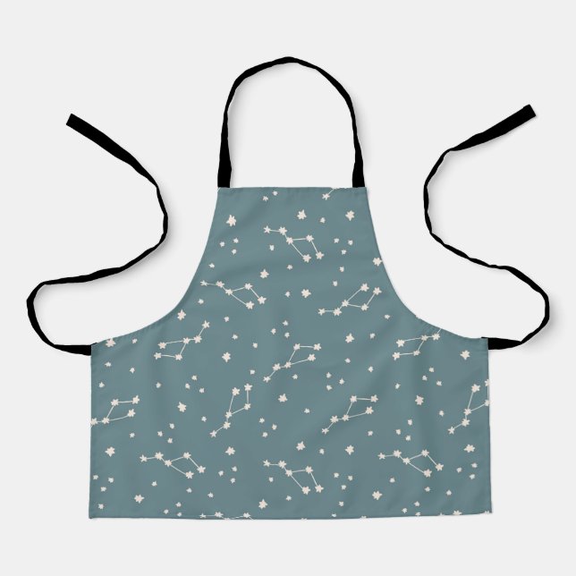 Tablier Cute Motif Sky Constellation (Recto)
