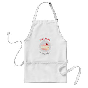 Tablier Cute Pastry Chef Cook Cafe Bakery Cashier Uniform