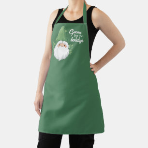 Tablier Cute Père Noël Gnome pour les Fêtes