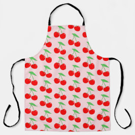 Tablier Cute Vibrant Cherry Motif