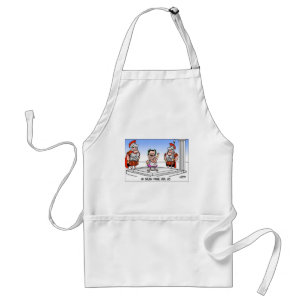 Tablier Cuzin' Vini Vidi Vici ? Drôle Cartoon Cadeaux & Te