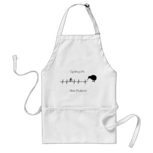 Tablier Cycling Life, Nouvelle-Zélande personnalisable