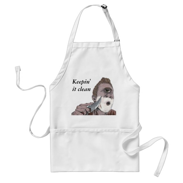 Tablier Cyclops grecs Couteau Rasage Imaginaire Art Apron (Devant)