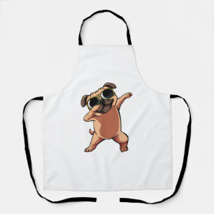 Tablier Dabbing Dabbing Dab Carlin Chien Animaux Danse Ani
