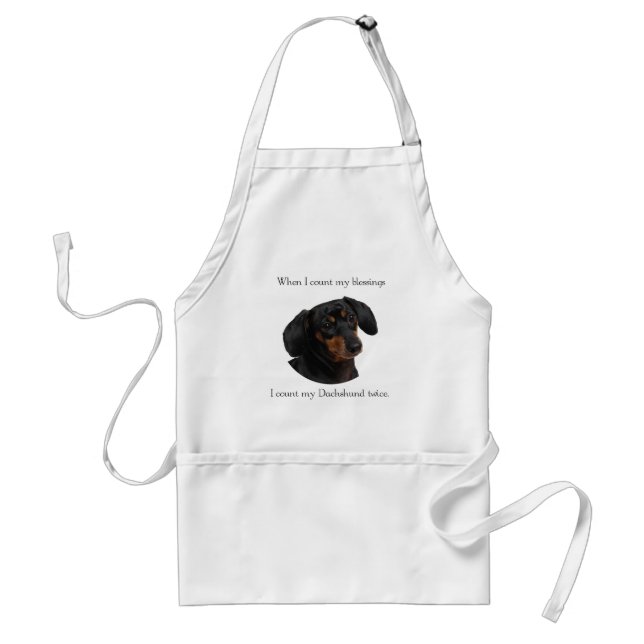 Tablier Dachshund Apron (Devant)
