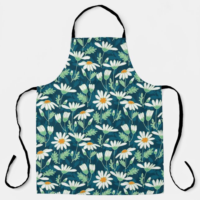 Tablier Daisy Ditsy Chamomile Romantique Print (Recto)