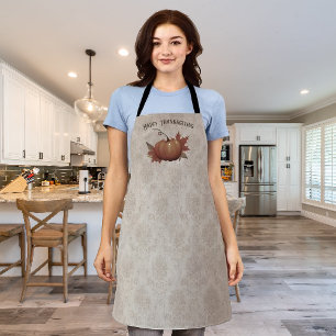 Tablier Damask, Citrouille de Thanksgiving