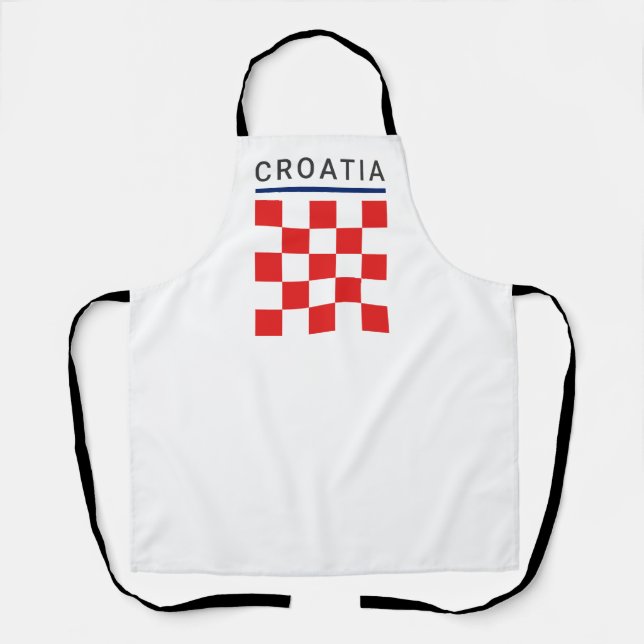 Tablier Damier croate (Recto)