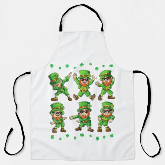 Tablier Dancing Leprechauns St Patrick's Day