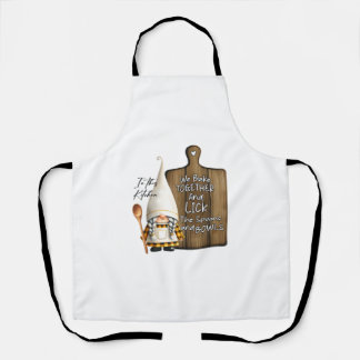 Tablier Dans Cette Cuisine Nous Cuisinons Ensemble