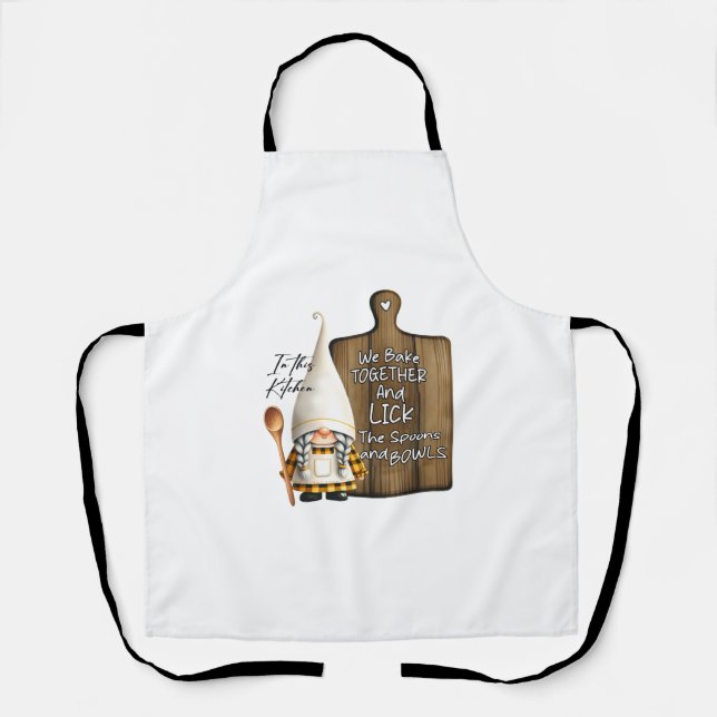 Tablier Dans Cette Cuisine Nous Cuisinons Ensemble (Recto)